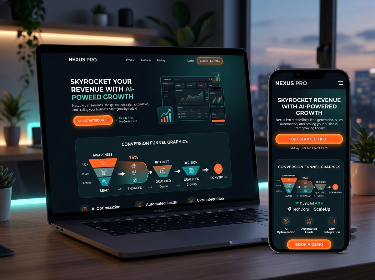 Landing Pages de Alta Conversão - Mr. Web
